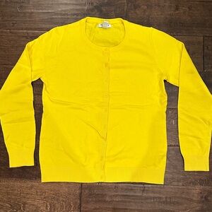 Old Navy Bright Yellow Women's Cardigan